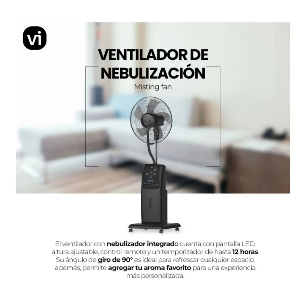 Ventilador industrial, 100W