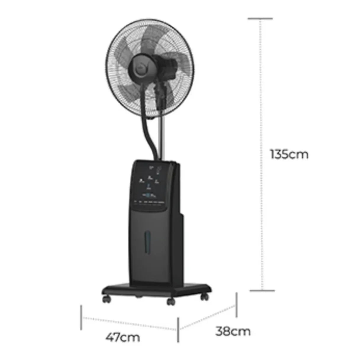 Ventilador industrial, 100W
