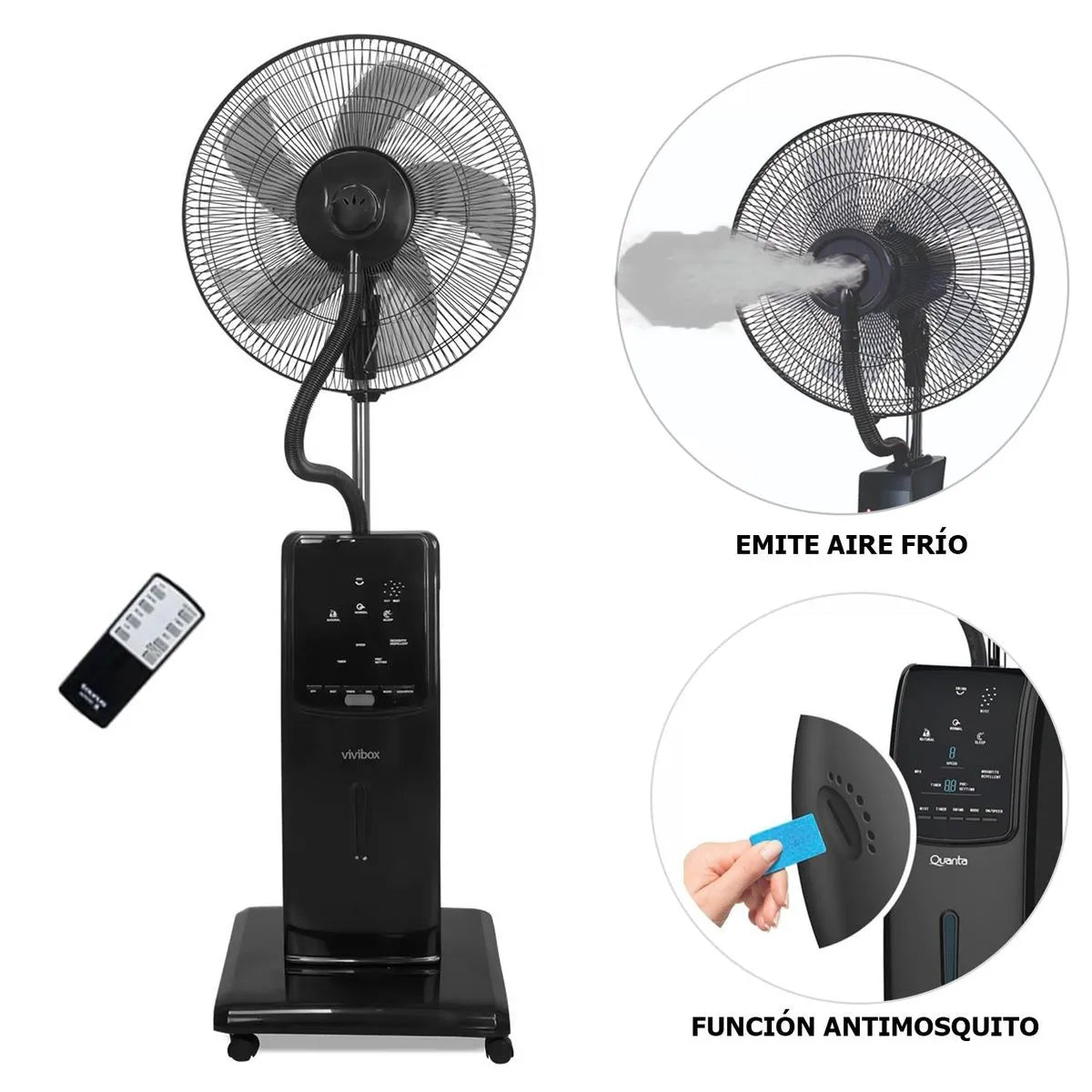 Ventilador industrial, 100W